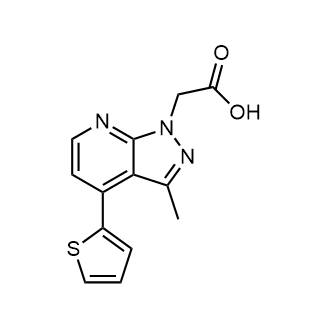 2-[3-methyl-4-(thiophen-2-yl)-1h-pyrazolo[3,4-b]pyridin-1-yl]acetic acid|CS-0241026