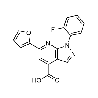 1-(2-Fluorophenyl)-6-(furan-2-yl)-1h-pyrazolo[3,4-b]pyridine-4-carboxylic acid|CS-0241093