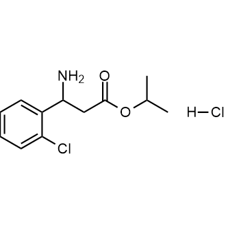 Propan-2-yl 3-amino-3-(2-chlorophenyl)propanoate hydrochloride|CS-0241131