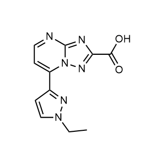 7-(1-Ethyl-1h-pyrazol-3-yl)-[1,2,4]triazolo[1,5-a]pyrimidine-2-carboxylic acid|CS-0241144