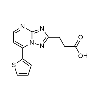 3-[7-(thiophen-2-yl)-[1,2,4]triazolo[1,5-a]pyrimidin-2-yl]propanoic acid|CS-0241251