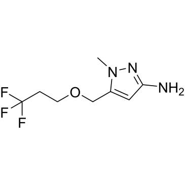 1-Methyl-5-[(3,3,3-trifluoropropoxy)methyl]-1h-pyrazol-3-amine|CS-0241393