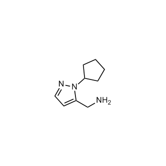 (1-Cyclopentyl-1h-pyrazol-5-yl)methanamine|CS-0241398