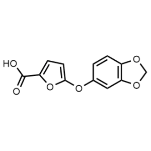 5-(1,3-Dioxaindan-5-yloxy)furan-2-carboxylic acid|CS-0241746
