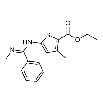 Ethyl 3-methyl-5-(n'-methylbenzeneimidamido)thiophene-2-carboxylate|CS-0242031