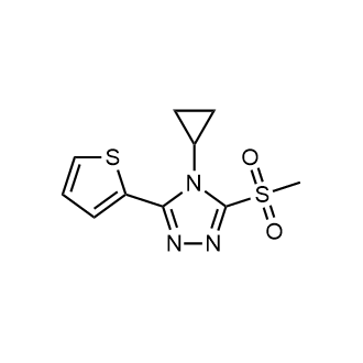 4-Cyclopropyl-3-methanesulfonyl-5-(thiophen-2-yl)-4h-1,2,4-triazole|CS-0242117
