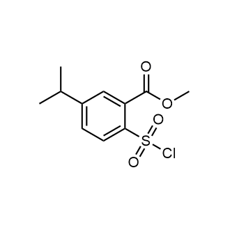 Methyl 2-(chlorosulfonyl)-5-(propan-2-yl)benzoate|CS-0242144