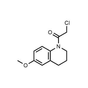 2-Chloro-1-(6-methoxy-1,2,3,4-tetrahydroquinolin-1-yl)ethan-1-one|CS-0242241