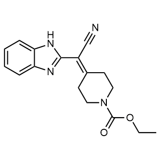 Ethyl 4-[1h-1,3-benzodiazol-2-yl(cyano)methylidene]piperidine-1-carboxylate|CS-0242354