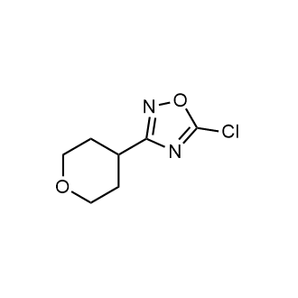 5-Chloro-3-(oxan-4-yl)-1,2,4-oxadiazole|CS-0242420