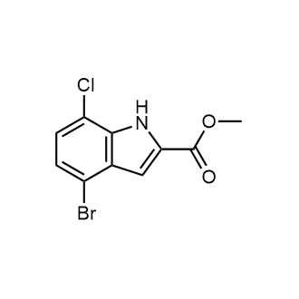 Methyl 4-bromo-7-chloro-1h-indole-2-carboxylate|CS-0242434