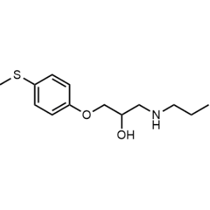 1-[4-(methylsulfanyl)phenoxy]-3-(propylamino)propan-2-ol|CS-0242619