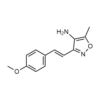 3-[2-(4-methoxyphenyl)ethenyl]-5-methyl-1,2-oxazol-4-amine|CS-0242784