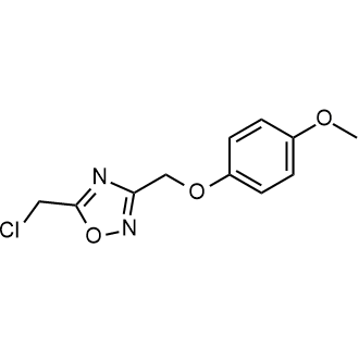 5-(Chloromethyl)-3-(4-methoxyphenoxymethyl)-1,2,4-oxadiazole|CS-0242810