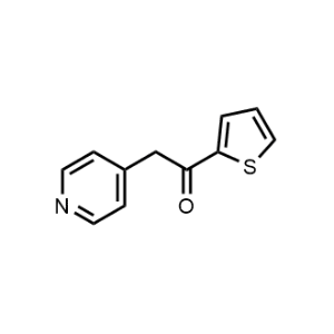 2-(Pyridin-4-yl)-1-(thiophen-2-yl)ethan-1-one|CS-0242927