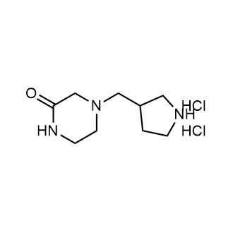 4-(Pyrrolidin-3-ylmethyl)piperazin-2-one dihydrochloride|CS-0243198