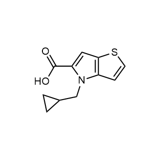 4-(cyclopropylmethyl)-4h-thieno[3,2-b]pyrrole-5-carboxylic acid|CS-0243538