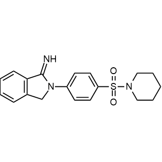 2-[4-(piperidine-1-sulfonyl)phenyl]-2,3-dihydro-1h-isoindol-1-imine|CS-0243835