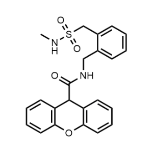 N-({2-[(Methylsulfamoyl)methyl]phenyl}methyl)-9H-xanthene-9-carboxamide|CS-0243893