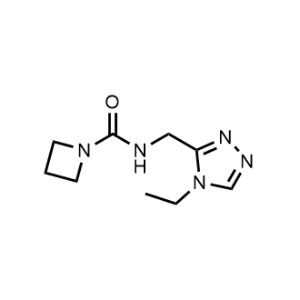N-[(4-Ethyl-4H-1,2,4-triazol-3-yl)methyl]azetidine-1-carboxamide|CS-0243906