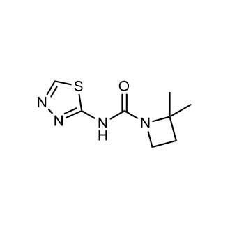2,2-Dimethyl-n-(1,3,4-thiadiazol-2-yl)azetidine-1-carboxamide|CS-0243917