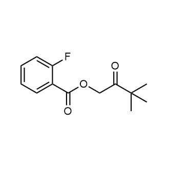 3,3-Dimethyl-2-oxobutyl 2-fluorobenzoate|CS-0244273