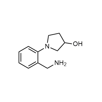 1-[2-(aminomethyl)phenyl]pyrrolidin-3-ol|CS-0244286