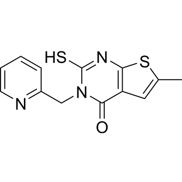 6-Methyl-3-[(pyridin-2-yl)methyl]-2-sulfanyl-3h,4h-thieno[2,3-d]pyrimidin-4-one|CS-0244381