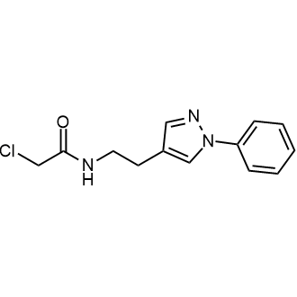 2-Chloro-n-[2-(1-phenyl-1h-pyrazol-4-yl)ethyl]acetamide|CS-0244586