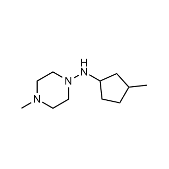 4-Methyl-n-(3-methylcyclopentyl)piperazin-1-amine|CS-0244648