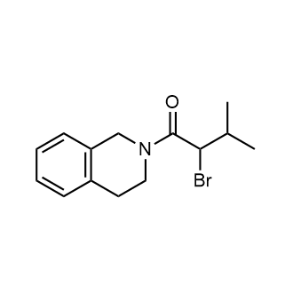 2-Bromo-3-methyl-1-(1,2,3,4-tetrahydroisoquinolin-2-yl)butan-1-one|CS-0244745