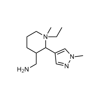 {[1-ethyl-2-(1-methyl-1h-pyrazol-4-yl)piperidin-3-yl]methyl}(methyl)amine|CS-0244910