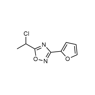 5-(1-Chloroethyl)-3-(furan-2-yl)-1,2,4-oxadiazole|CS-0244965