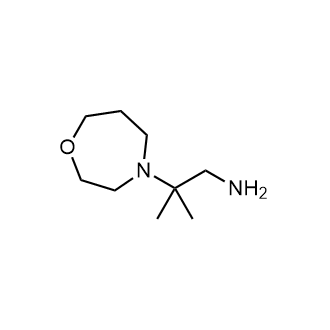 2-Methyl-2-(1,4-oxazepan-4-yl)propan-1-amine|CS-0245200
