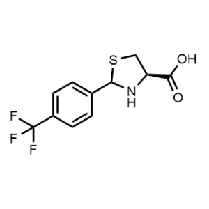 (4r)-2-[4-(trifluoromethyl)phenyl]-1,3-thiazolidine-4-carboxylic acid|CS-0245281