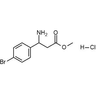 Methyl 3-amino-3-(4-bromophenyl)propanoate hydrochloride|CS-0245323