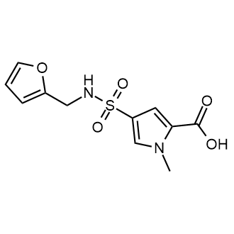 4-[(furan-2-ylmethyl)sulfamoyl]-1-methyl-1h-pyrrole-2-carboxylic acid|CS-0245386