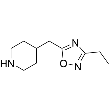 4-[(3-ethyl-1,2,4-oxadiazol-5-yl)methyl]piperidine|CS-0245407