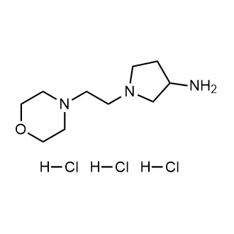 1-[2-(morpholin-4-yl)ethyl]pyrrolidin-3-amine trihydrochloride|CS-0245510