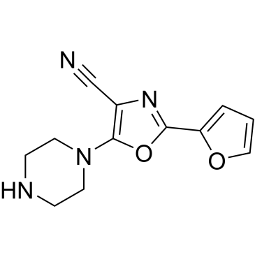 2-(Furan-2-yl)-5-(piperazin-1-yl)-1,3-oxazole-4-carbonitrile|CS-0245645