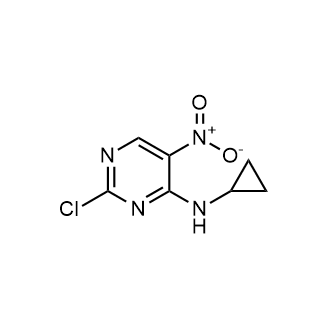 2-Chloro-n-cyclopropyl-5-nitropyrimidin-4-amine|CS-0245710