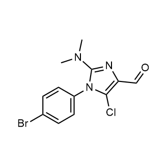 1-(4-Bromophenyl)-5-chloro-2-(dimethylamino)-1h-imidazole-4-carbaldehyde|CS-0246021