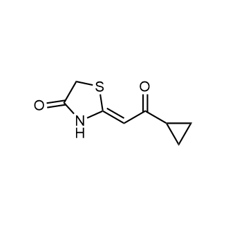 2-(2-Cyclopropyl-2-oxoethylidene)-1,3-thiazolidin-4-one|CS-0246079