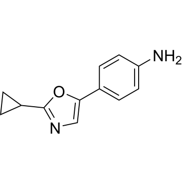 4-(2-Cyclopropyl-1,3-oxazol-5-yl)aniline|CS-0246169