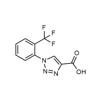 1-[2-(trifluoromethyl)phenyl]-1h-1,2,3-triazole-4-carboxylic acid|CS-0246226