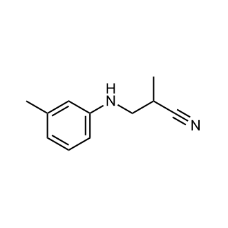 2-Methyl-3-[(3-methylphenyl)amino]propanenitrile|CS-0246496