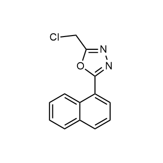 2-(Chloromethyl)-5-(naphthalen-1-yl)-1,3,4-oxadiazole|CS-0246559