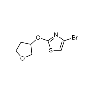 4-Bromo-2-(oxolan-3-yloxy)-1,3-thiazole|CS-0246567