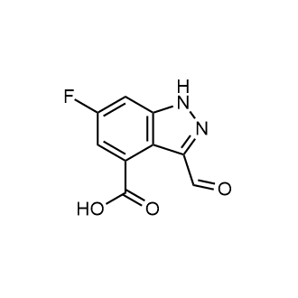 6-Fluoro-3-formyl-1h-indazole-4-carboxylic acid|CS-0246895