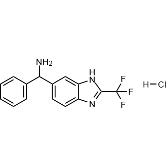 Phenyl[2-(trifluoromethyl)-1h-1,3-benzodiazol-6-yl]methanamine hydrochloride|CS-0247016